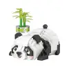 LZ-8804 LOZ DİNLENEN PANDA 340 PARÇA BLOCK OYUNCAK