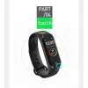 M4 Akıllı Saat Bileklik Kalp Hızı Kan Basıncı Nabız Pedometre Smart Watch