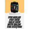 M6 Akıllı Bileklik Siyah Adımsayar Spor Takibi Android ve İOS Uyumlu