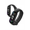 M6 Akıllı Bileklik Siyah Adımsayar Spor Takibi Android Ve İos Uyumlu