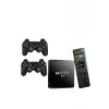 M8 PRO Mini 2.4G 10K ultra HD 64 GB TV BOX Android TV GAME BOX  2 Adet Oyun Konsolu