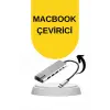 Macbook Pro/air Uyumlu USB Type-C 8 In 1 Hub Dönüştürücü Çevirici Çoklayıcı USB Hdmı Micro Sd 8 Girişli