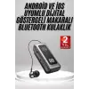 Makaralı Kulaklık SD Kart Girişli Dijital Göstergeli Kablolu Bluetooth Kulaklık