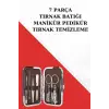 Manikür Pedikür Seti 7 Parça Tırnak Mantarı Tırnak Batığı Temizleme Taşınabilir