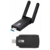 Mbps Wifi Alıcı Kablosuz Wifi Adaptörü Çift Band Çift Antenli