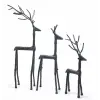 Metal 3lü Geyik Seti