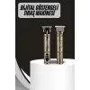 Metal Gövdeli Saç Sakal Çizim Kesme Tıraş Makinesi Kısaltma Makinesi