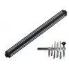 Mıknatıslı Bıçak Tutucu Stand - 49 Cm, Siyah