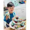 Mini Çocuklar İçin Cupcake Fırın Kalıbı 6 Büyük Bölmeli Muffin Kek Kalıbı
