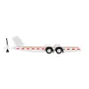 Mini GT 1/64 Car Hauler Trailer White MGTAC21
