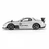 Mini GT 1/64 Mazda RX-7 RE-Amemiya Silver Metallic