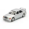 Mini GT 1/64 Mercedes-Benz 190E 2.5-16 Evolution II Astral Silver - Blister Paket