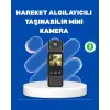Mini Kamera 1080P Full HD Döner Lens Taşınabilir