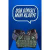 Mini Klavye Gaming Pc Playstation Ledli Mouse Rgb Mouse Bluetooth Usb