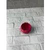 Mini Mor Dekoratif Saksı 5 cm Modern Masaüstü Bitki Saksısı