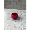 Mini Mor Dekoratif Saksı 5 cm Modern Masaüstü Bitki Saksısı