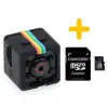 Mini SQ11 Kamera Full Hd Mikro Araç Kamerası Gece Görüşlü Taşınabilir Güvenlik Kaydedici 32gb Hafıza Kartı Hediyeli