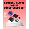 Mobil Oyuncu Aksesuar Seti | Kablosuz Düşük Gecikmeli Klavye & Mouse