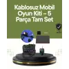 Mobilde Konsol Deneyimi – 5in1 Bluetooth Oyun Seti (Android Uyumlu)
