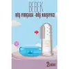 BX Bebek Diş Fırçası Diş Kaşıyıcı Silikon Kutulu 2 li SET