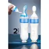 BX Kaşıklı Bebek Mama Besleyici Silikon Littloo 2 ADET