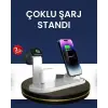 Modern Tasarımlı Çok Fonksiyonlu Kablosuz Şarj Standı