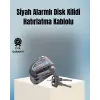 Motosiklet ve Bisiklet İçin 6mm Pinli Alarmlı Disk Kilidi