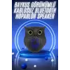 Müzik Çalar Bluetooth Hoparlör Speaker 5.0 Kablosuz Baykuş Görünümlü