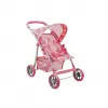 BX 09324 Çilek Desenli 4 Tekerlekli Puset -Sunman