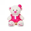 BX  8331 Canım Benim Elbiseli Peluş Ayı -Sunman