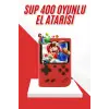 Nostalji Oyunlu Mini Atari Gamebox 400 Oyunlu El Atarisi