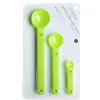 Ölçme Kaşıklı Poşet Klipsi 3lü Paket