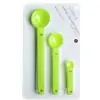 Ölçme Kaşıklı Poşet Klipsi 3lü Paket
