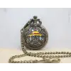 One Piece Tasarımlı Köstekli Saat