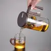 Otomatik Cam Demlik Ve 2li Bardak Seti
