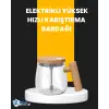 Otomatik Karıştırıcı Kupa – Su Geçirmez, Isıtmalı, USB Altlıklı