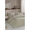 Özdilek Çift Kişilik Ranforce Nevresim Takımı Conium Krem