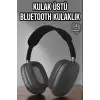 P9 Plus Hi-fi Ses Kalitesi Ayarlanabilir Mikrofonlu Bluetooth Kulaklık Siyah