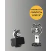 Panda Desenli USB Şarjlı Taşınabilir Mini Vantilatör