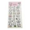 Panda Kabartmalı Sticker