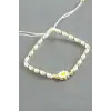 Papatya Oval İnci Bileklik