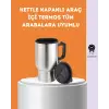 Paslanmaz Çelik Araç İçi Kahve ve Çay Isıtıcı Termos