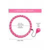 Pembe Hula Hoop Çember 24lü Hulahoop, Egzersiz Çemberi, Egzersiz