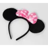 Pembe Fiyonklu Minnie Mouse Tacı