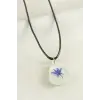 Peygamber Çiçeği Damla Epoksi Kolye
