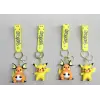 Pikachu Raichu Silikon Anahtarlık