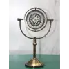 Pirinç Masa Üstü Pusula Model 4