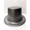 Plastik Parti Şapkası Gümüş Siml