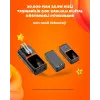 Powerbank 20000 mAh | 22.5W Hızlı Şarj, Dahili Kablolu, LCD Ekranlı Şarj Cihazı