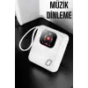 Powerbank Ekranlı Çok Fonksiyonlu Müzik Dinleme Kitap Okuma